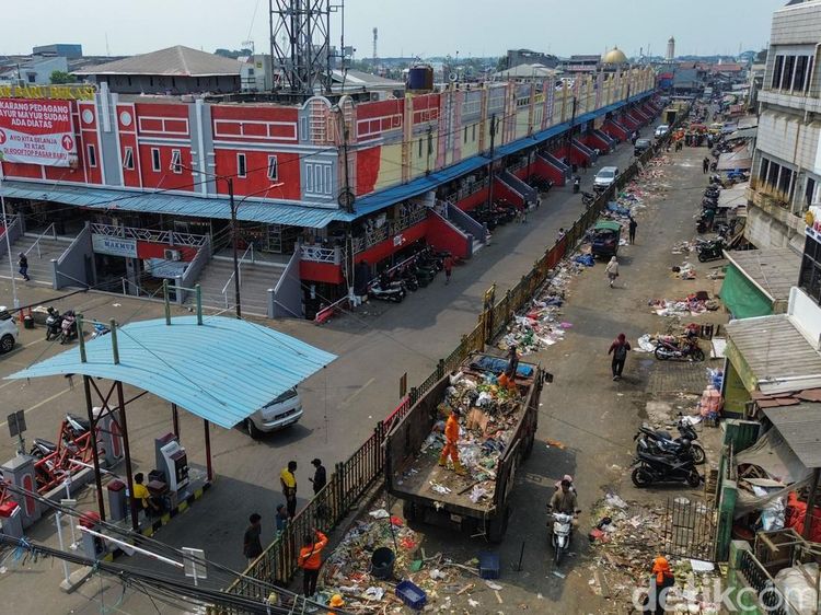 Penataan Pasar Baru Bekasi Berlanjut, Ratusan PKL Ditertibkan
