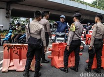 Pengalihan Arus Lalu Lintas di Sekitar Gedung DPR