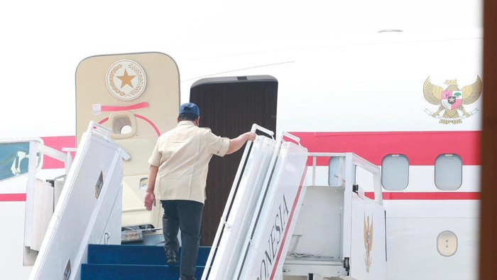 Prabowo Bertolak Menuju Jombang