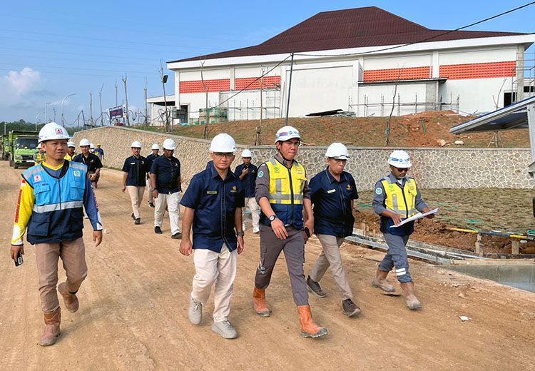 Proyek pembangunan Sekolah Rakyat. Proyek pembangunan Sekolah Rakyat. (Dok. Kementerian Keuangan)
