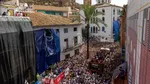 Serunya La Tomatina 2026, Ribuan Orang Perang Tomat di Jalanan Spanyol