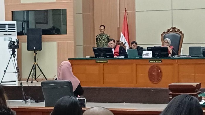 Sidang dokter Tifa di PN Jaktim (Devi/detikcom)