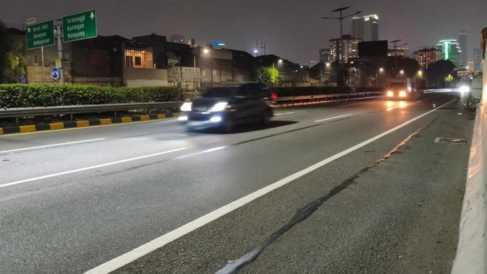 Tol Dalam Kota kembali dibuka (Kurniawan/detik)