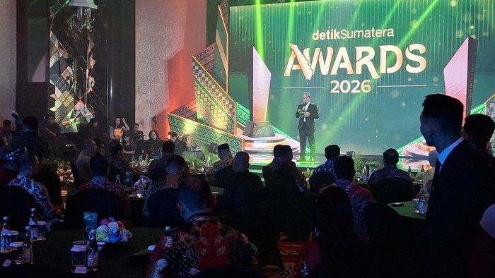 Acara detikSumatera Awards 2026 dimulai di Ballroom Trans Hotel Jakarta