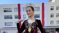 Bangga! Audellya Ambara Harsono Bacakan UUD 1945 di KJRI Los Angeles