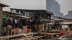 Bara Muncul Lagi di Puing Kebakaran Muara Angke
