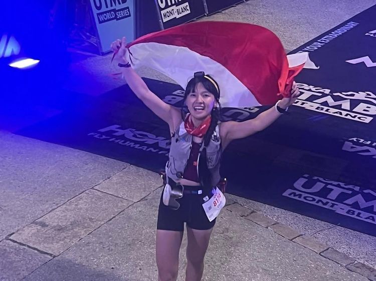 Top! Cindy Gulla Sukses Finish UTMB Mont-Blanc 2026