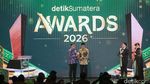 Deretan Penerima detikSumatera Award 2026 Program Inovasi Pembangunan Terpuji