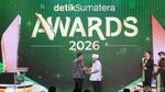 Deretan Penerima detikSumatera Award 2026 Program Inovasi Pembangunan Terpuji
