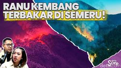 Video: Pendakian Semeru Ditutup Akibat Munculnya Titik Api di Ranu Kembang