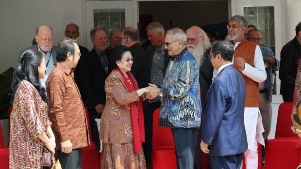 Dialog Megawati dengan Presiden Timor-Leste José Ramos-Horta. (dok.Monang PDIP)