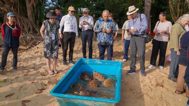 Dikunjungi 21 Tokoh Dunia, TWNC Didorong Jadi Laboratorium Hidup