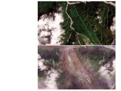 Foto Satelit Before-After Banjir Nepal, Perubahannya Mengerikan