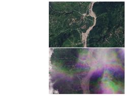 Foto Satelit Before-After Banjir Nepal, Perubahannya Mengerikan