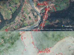 Foto Satelit Before-After Banjir Nepal, Perubahannya Mengerikan