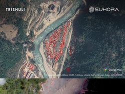 Foto Satelit Before-After Banjir Nepal, Perubahannya Mengerikan