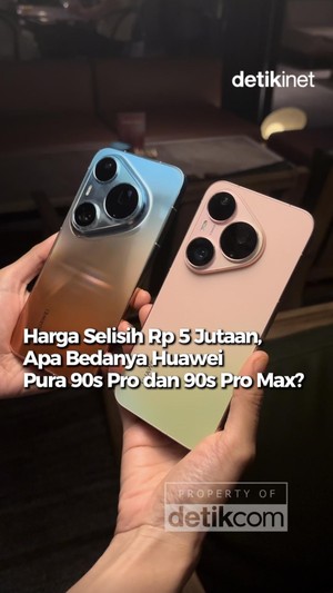 Video Perbedaan Spek dan Harga Huawei Pura 90s Series 