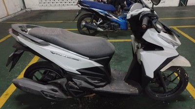 Tampang Honda Vario Pelat Merah yang Dilelang Mulai Rp 4 Jutaan