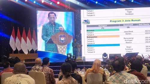 Mendagri Tito Karnavian dalam acara Apresiasi Kinerja Pemerintah Daerah Batch 2 Tahun 2026 Region II Jawa-Bali di Nusa Dua, Jumat (28/8/2026).