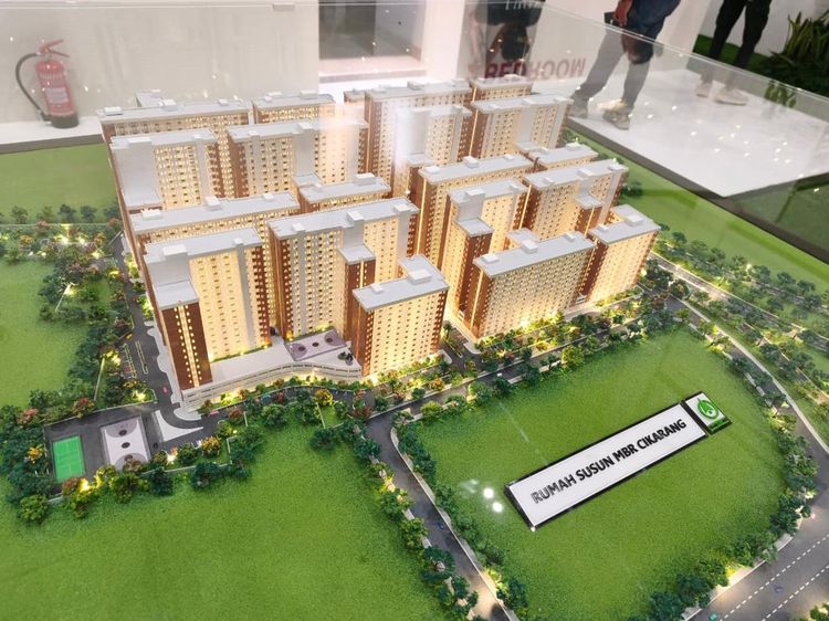 Begini Wujud Calon Unit Rusun Subsidi di Meikarta