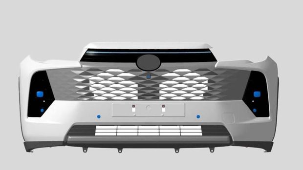 Paten desain Toyota Innova Zenix terbaru di India
