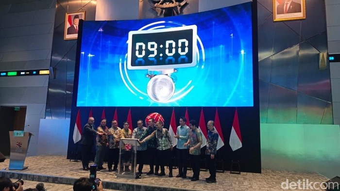 Bursa Efek Indonesia (BEI) meluncurkan daftar saham hijau, Jumat (28/8/2026).