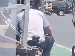 Misteri Pemotor Berpistol Viral di Dongkelan Bantul