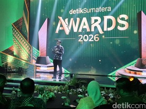 Pemimpin Redaksi detikcom Buka detikSumatera Awards 2026