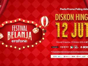 Pesta Promo Paling Akbar erafone, Ada Diskon hingga Rp 12 Juta