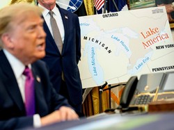 Video Trump Ganti Nama Lake Ontario, Google Maps Ikutan