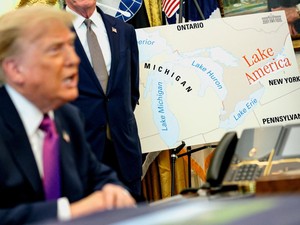 Video Trump Ganti Nama Lake Ontario, Google Maps Ikutan