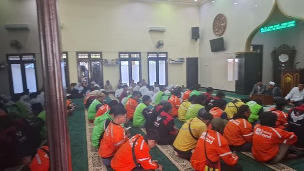 Polres Malang Bersinergi dengan Ojol Jaga Kamtibmas. (dok. ist)