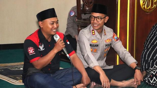 Polres Malang Bersinergi dengan Ojol Jaga Kamtibmas. (dok. ist)