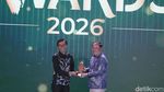 Potret Penerima detikSumatera Award 2026 Program Bisnis Terpuji dan Ekonomi Terpuji