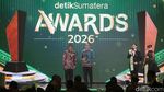 Potret Penerima detikSumatera Award 2026 Program Bisnis Terpuji dan Ekonomi Terpuji