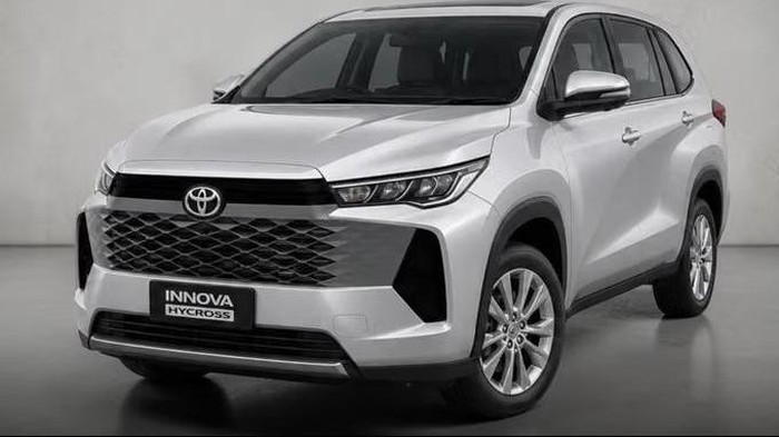 Rendering Toyota Innova Zenix terbaru di India
