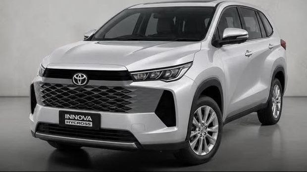 Rendering Toyota Innova Zenix terbaru di India