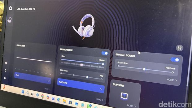 Review JBL Quantum 250: Suara Nendang, Dipakai Gaming Sangat Nyaman JBL QuantumENGINE