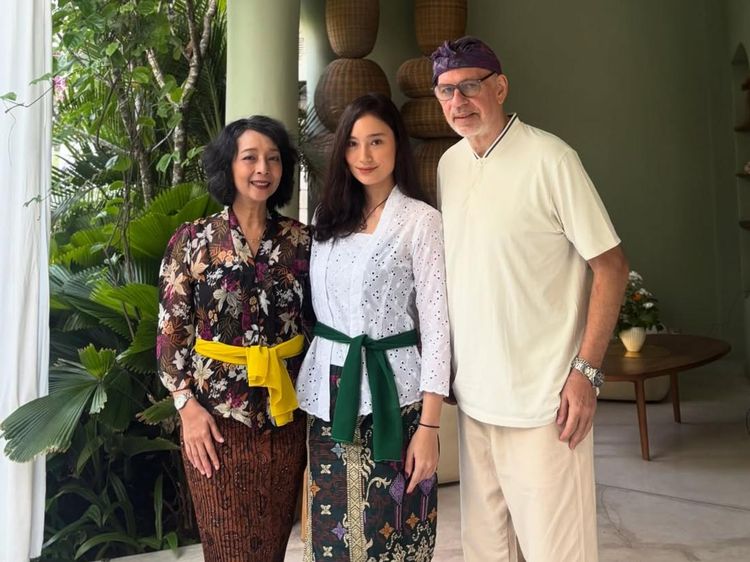 Tatjana Saphira Melaspas Rumah di Bali