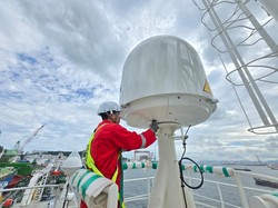 Bawa Sinyal Internet ke Tengah Laut, Telkomsat Andalkan Koneksi Satelit