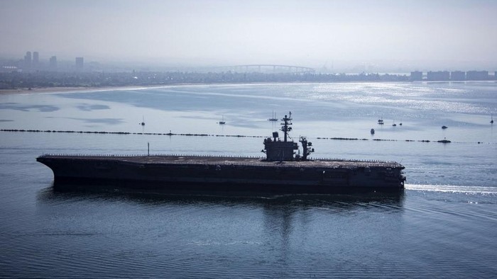 USS Theodore Roosevelt (dok. AFP/JESSICA PAULAUSKAS)
