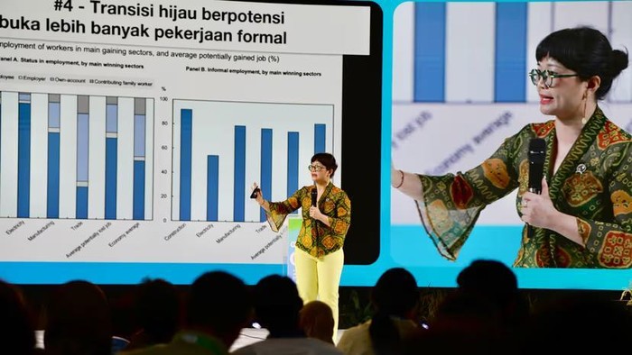 Wamendiktisaintek, Stella Christie ungkap kemampuan yang wajib dimiliki generasi muda untuk hadapi era green jobs.