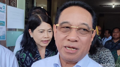 Wamenkes Benjamin Paulus Octavianus saat ditemui di Denpasar, Jumat (28/8/2026).