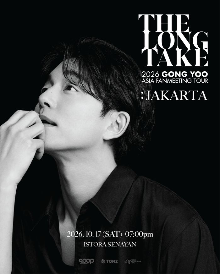 Poster 2026 Gong Yoo Asia Fanmeeting Tour The Long Take in Jakarta