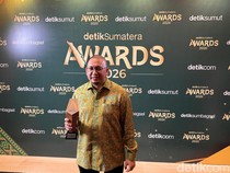 Raih detikSumatera Awards, Andre Rosiade Makin Semangat Kawal Pembangunan Sumbar