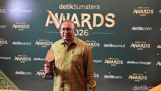 Andre Rosiade Sabet detikSumatera Awards: Penambah Semangat Majukan Sumbar