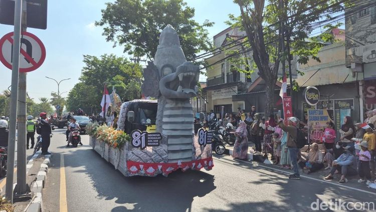 Potret Semarak Gresik Merdeka Karnival, Diserbu Ribuan Warga