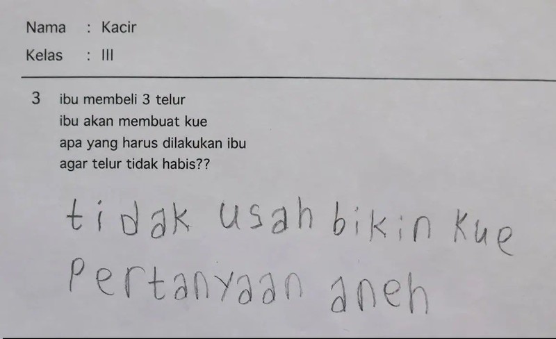Jawaban Gen Alpha  bikin ngakak