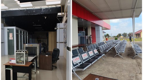 Kondisi Bandara Frans Sales Lega di Ruteng, Manggarai, NTT, Agustus 2026. (Dok. Kepala Bandara Frans Sales Lega, Punto Widaksono)