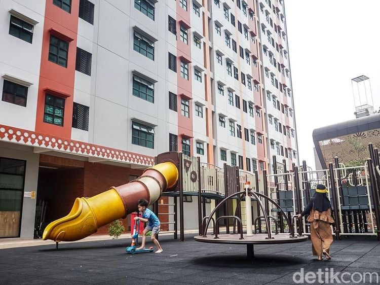 Melihat Aktivitas Warga dan Ruang Tumbuh Anak di Rusun Green Jagakarsa